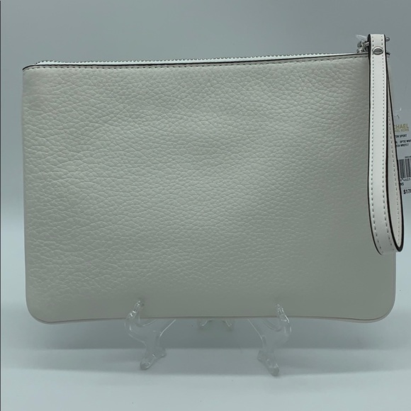 MICHAEL KORS FULTON SPORT XL ZIP CLUTCH WRISTLET - Picture 8 of 16